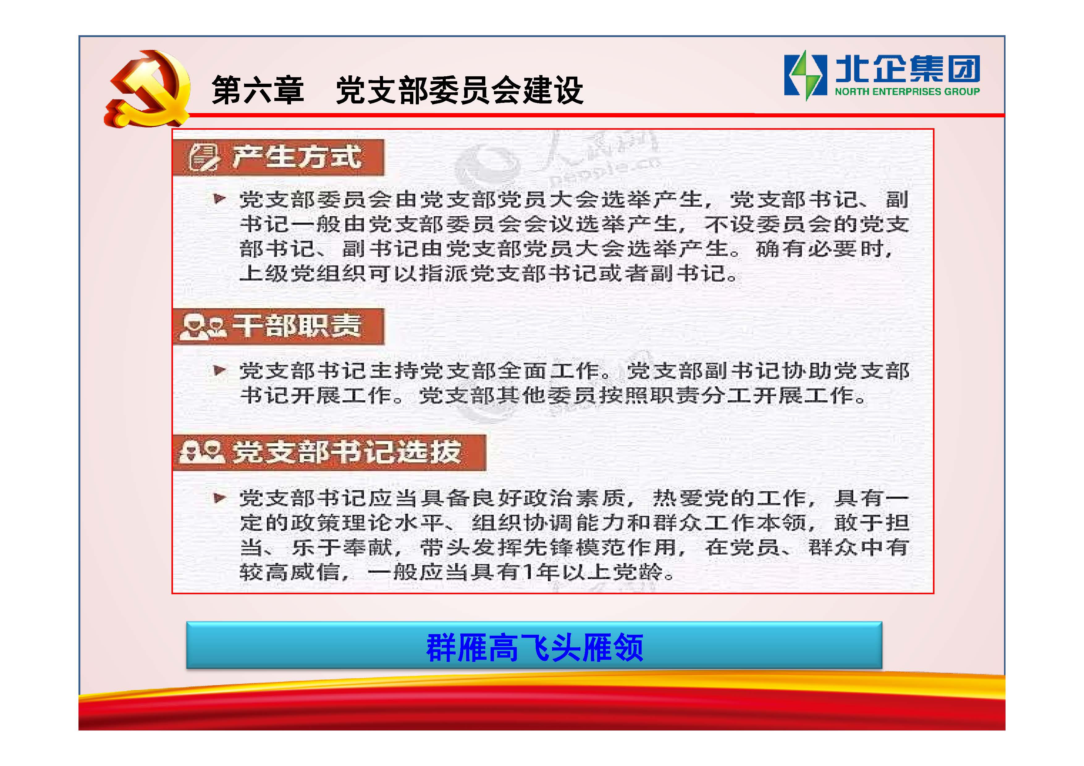 [PPT]中国兵器装备集团洛阳北方企业集团有限公司《建强“小”支部 发挥“大”作用》
