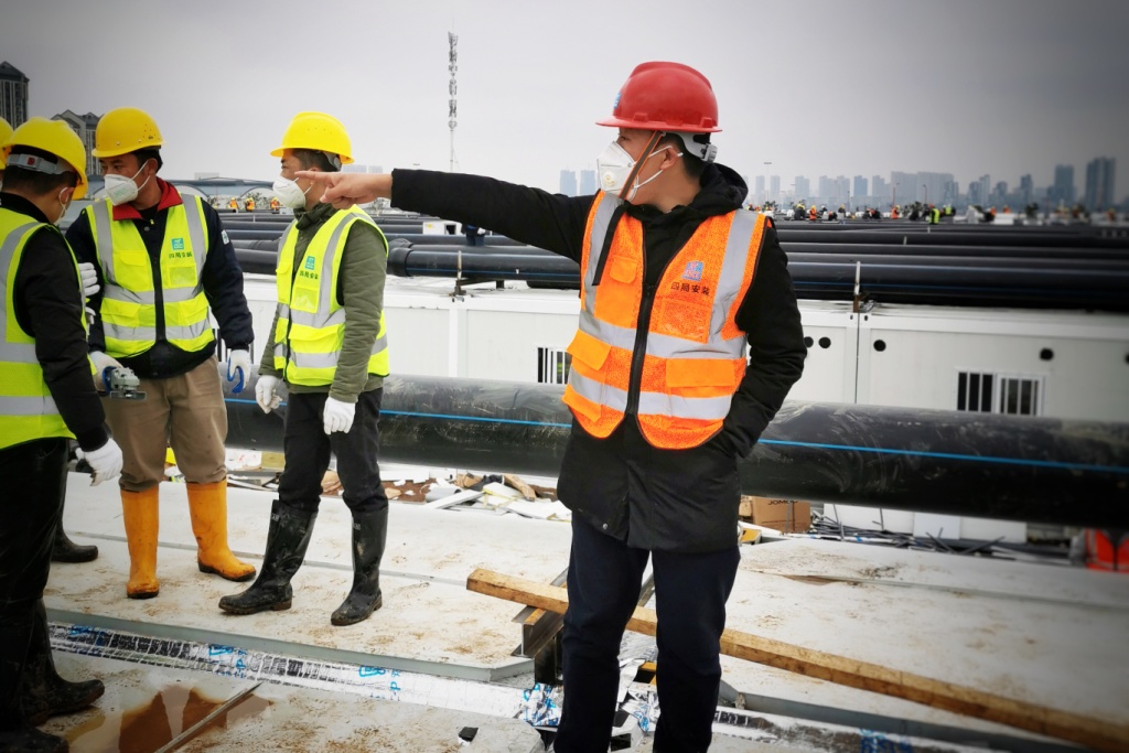 中建四局安装工程有限公司《雷神山建设图集》