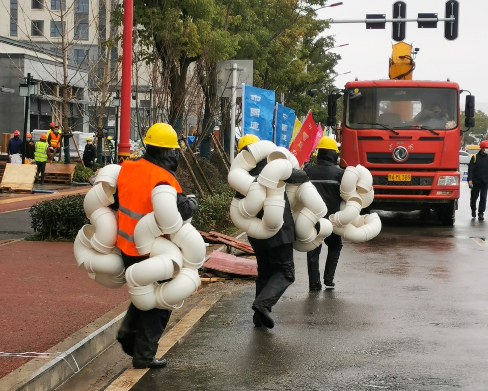 中建四局安装工程有限公司《雷神山建设图集》