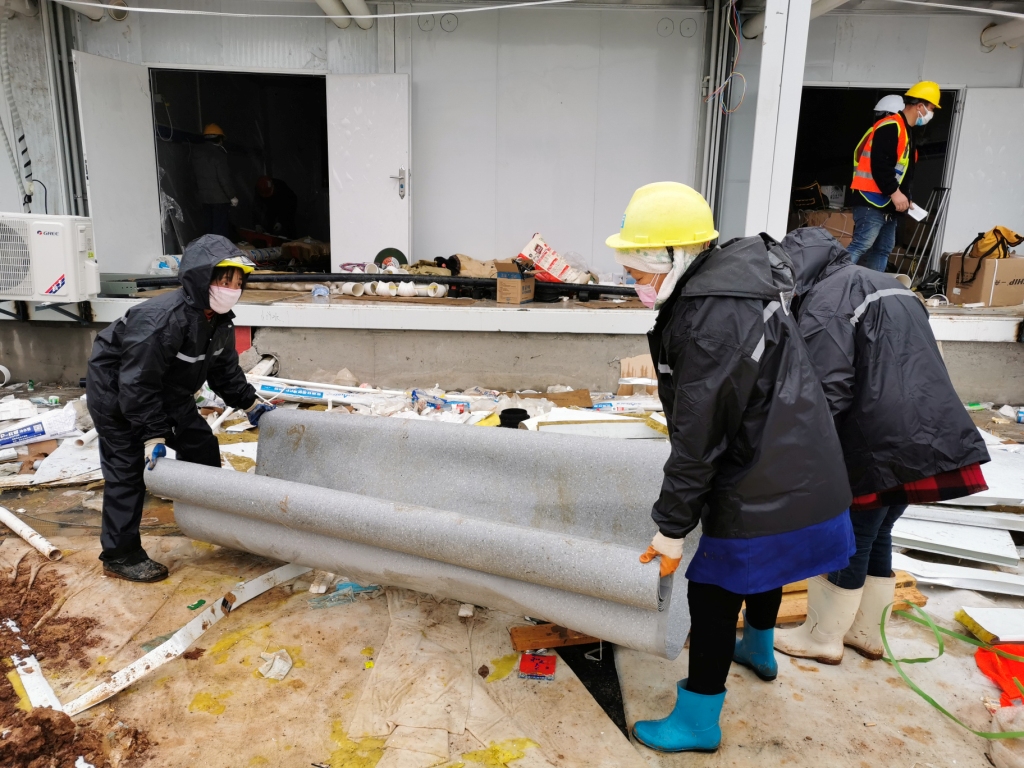 中建四局安装工程有限公司《雷神山建设图集》