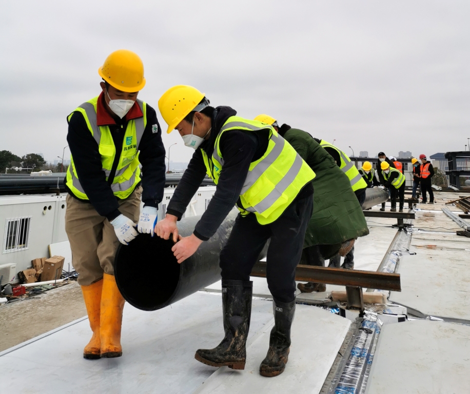 中建四局安装工程有限公司《雷神山建设图集》
