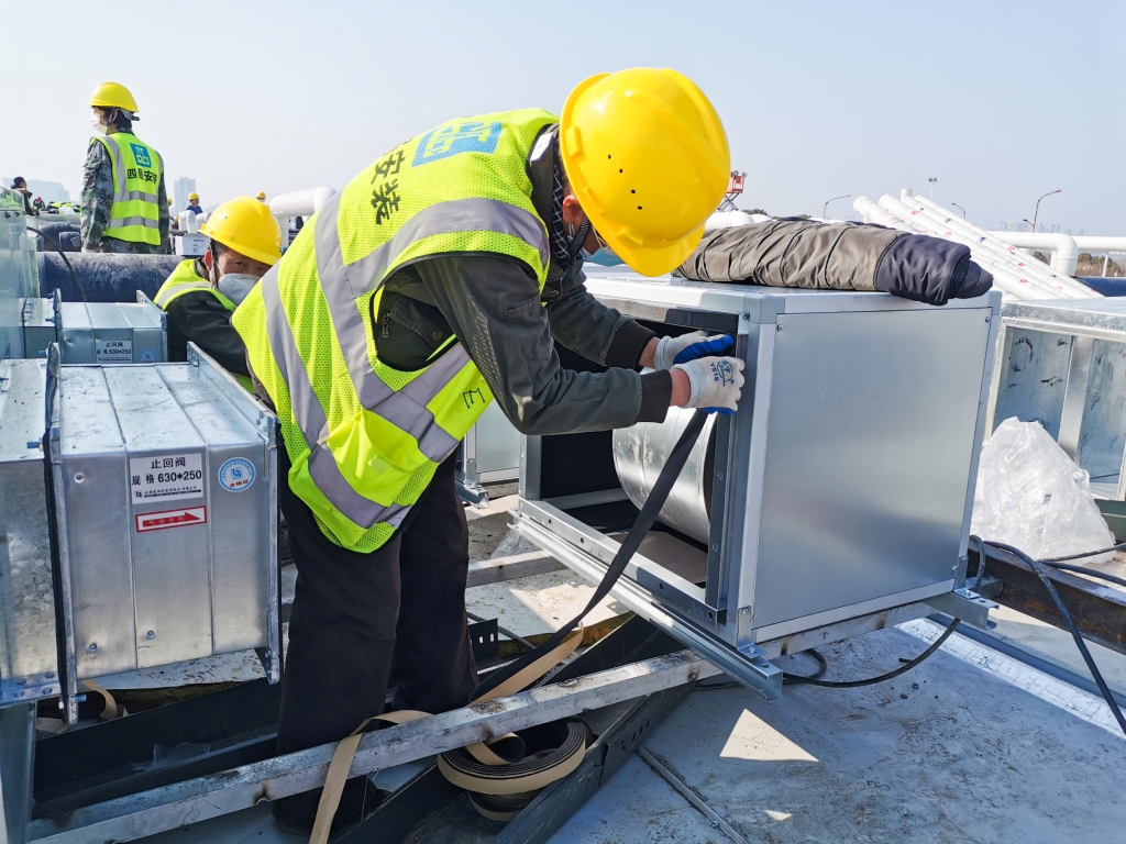 中建四局安装工程有限公司《雷神山建设图集》