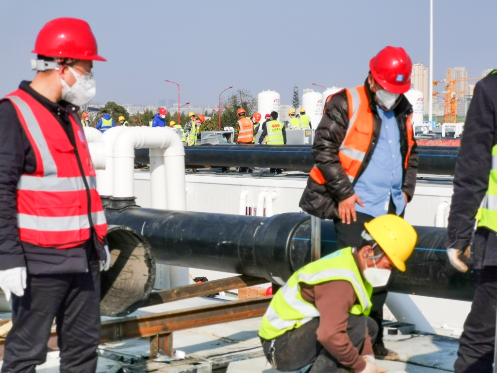 中建四局安装工程有限公司《雷神山建设图集》