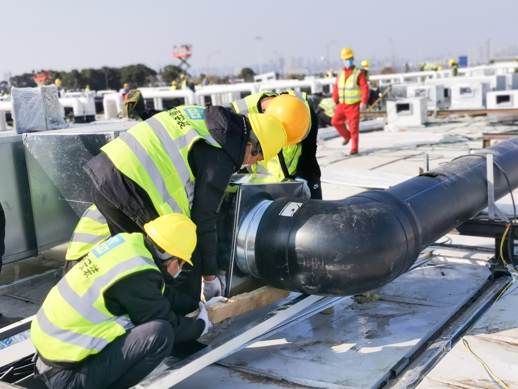 中建四局安装工程有限公司《雷神山建设图集》