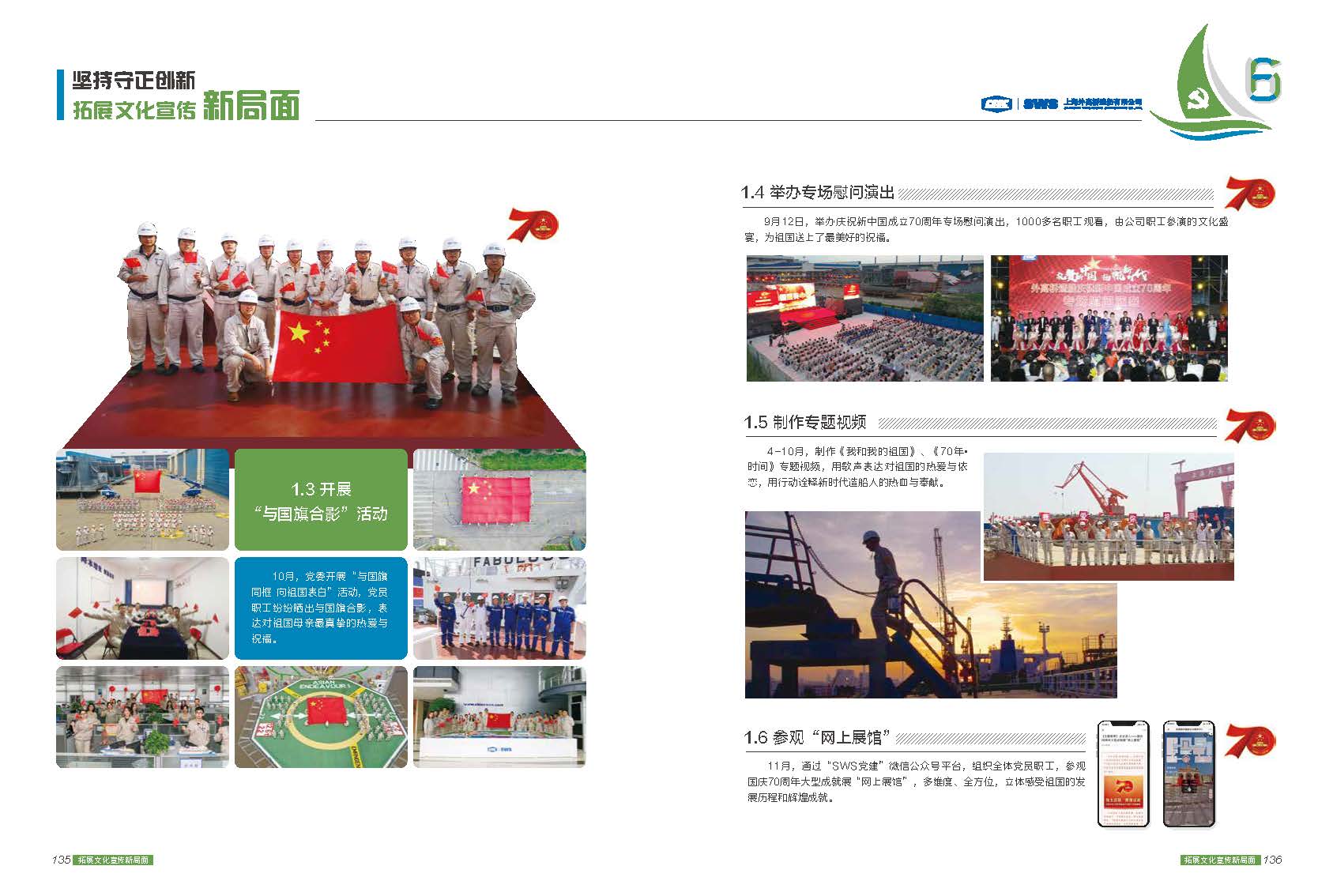 中国船舶集团上海外高桥造船有限公司《外高桥造船2019年党建年报》