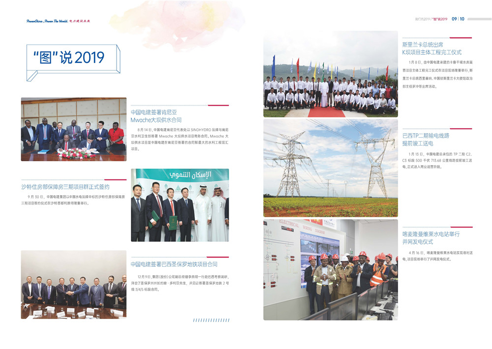 中国电建集团国际工程有限公司《我们的2019》
